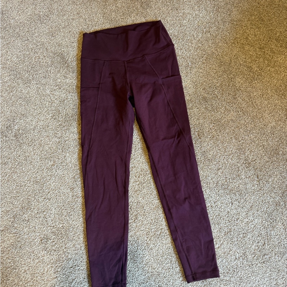 Fleo Women's Dark Purple Leggings